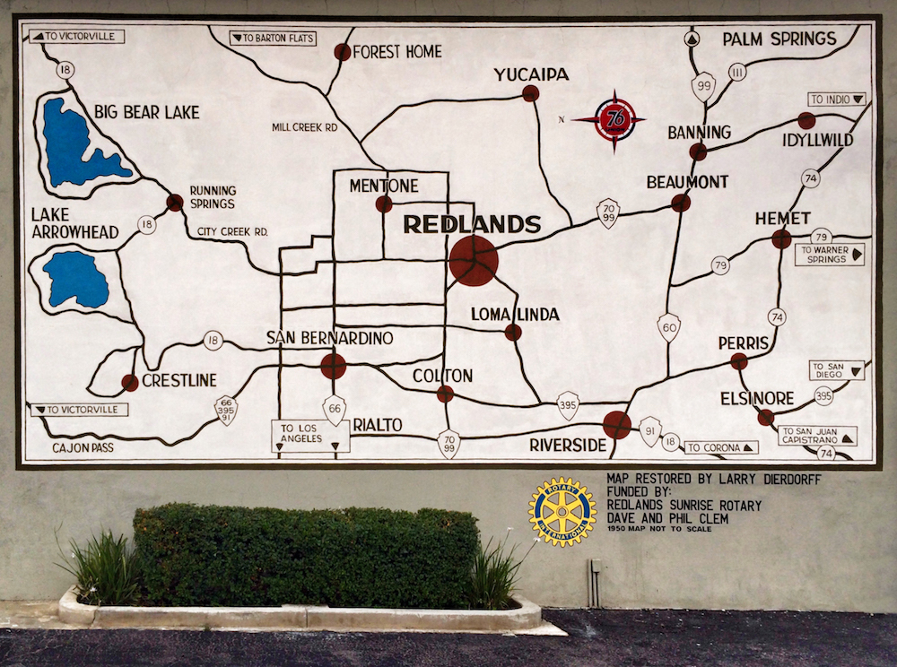 1950 Map (Not to Scale)
