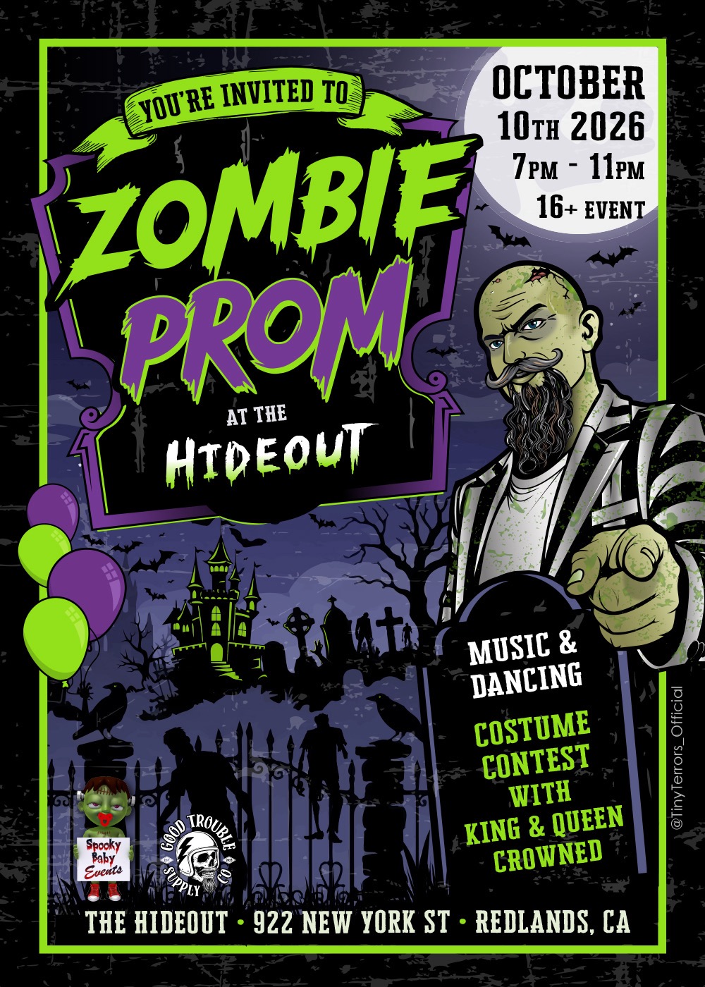 Zombie Prom at The Hideout