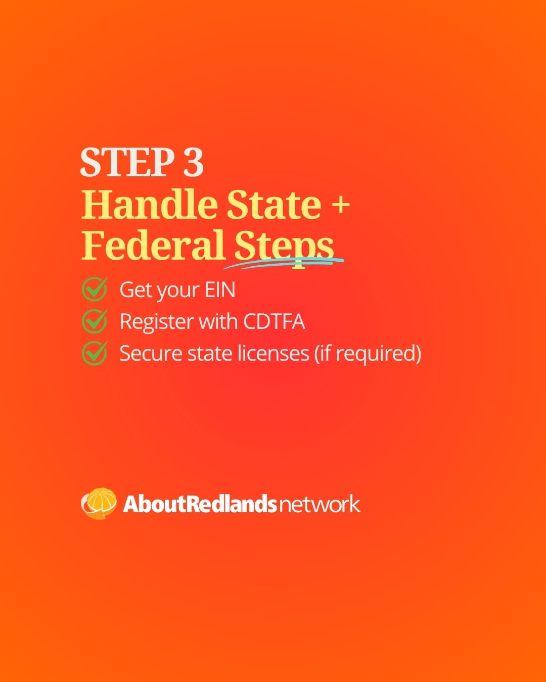 Step 3: Register for State and Federal Requirements