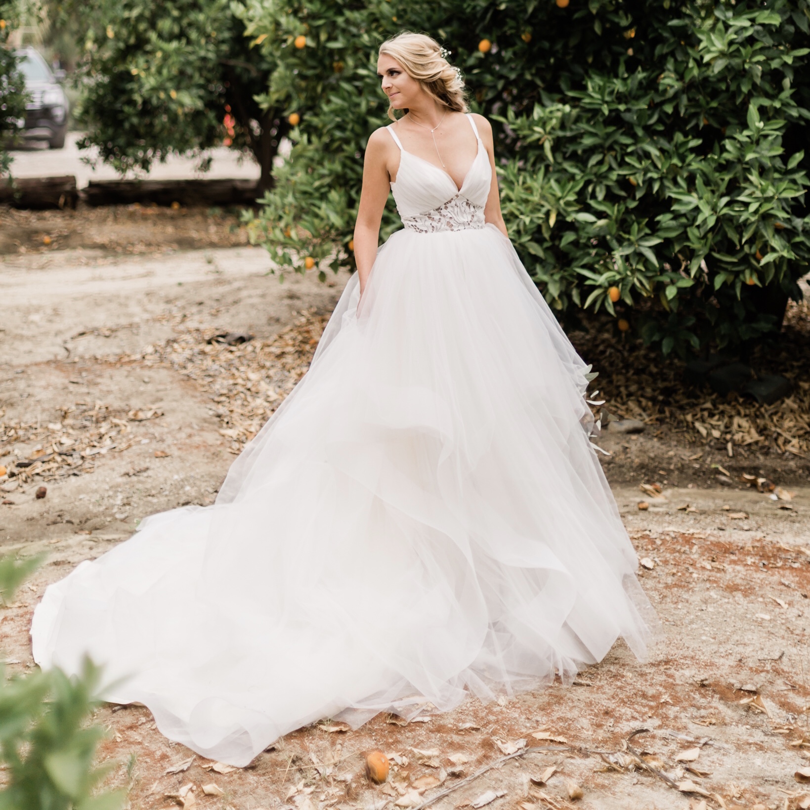 Nico of About Redlands in her Beloved Couture Bridal gown.