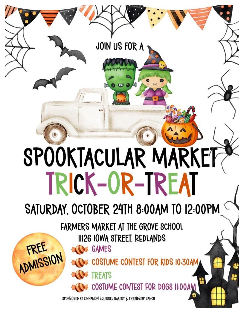 Halloween Trick or Treat Market Day