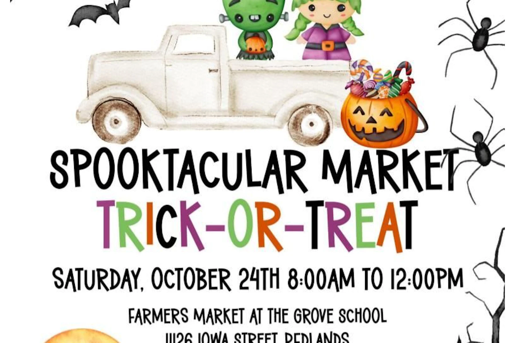 Halloween Trick or Treat Market Day