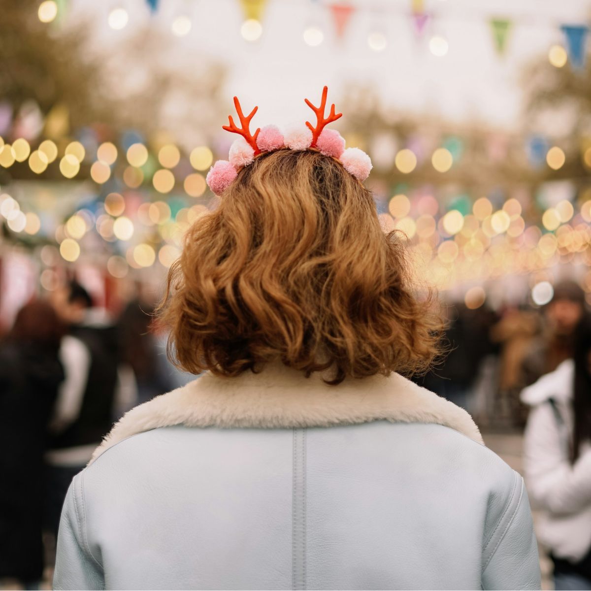 a guest at a Christmas parade