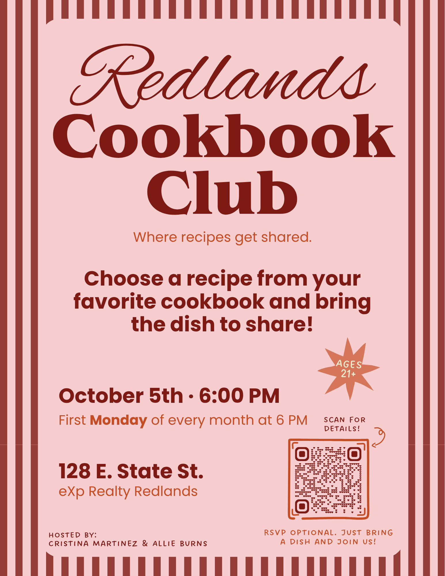 Redlands Cookbook Club
