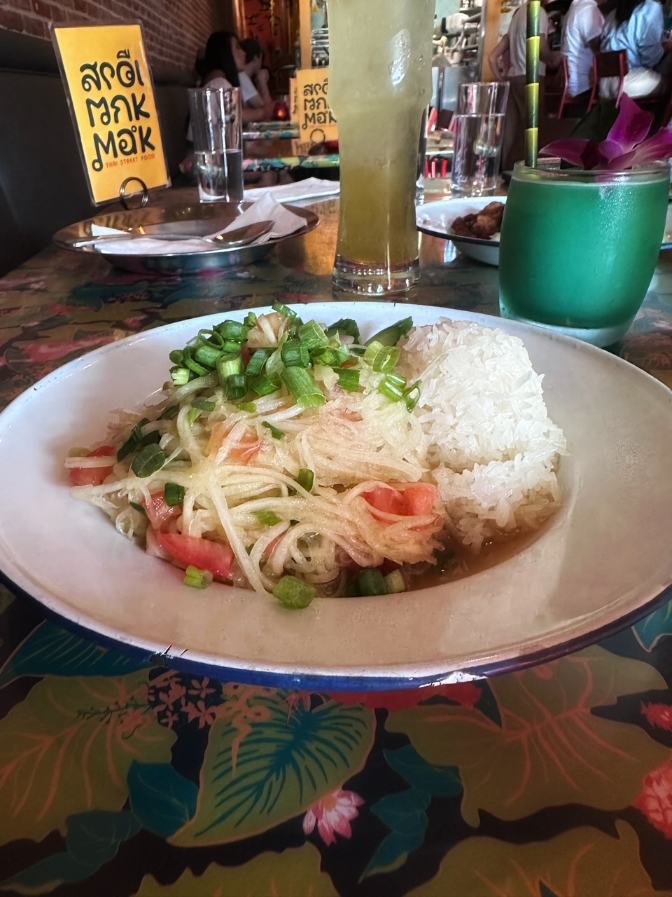 Aroi Mak Mak Salad Ian and Jacquelyn Bjerke