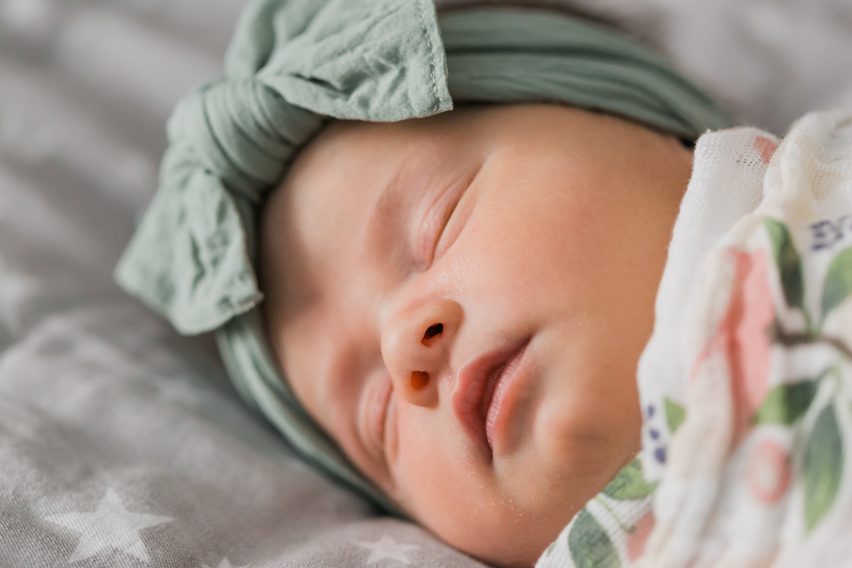 Baby sleeping. Photo by Gina Diaz Photography.