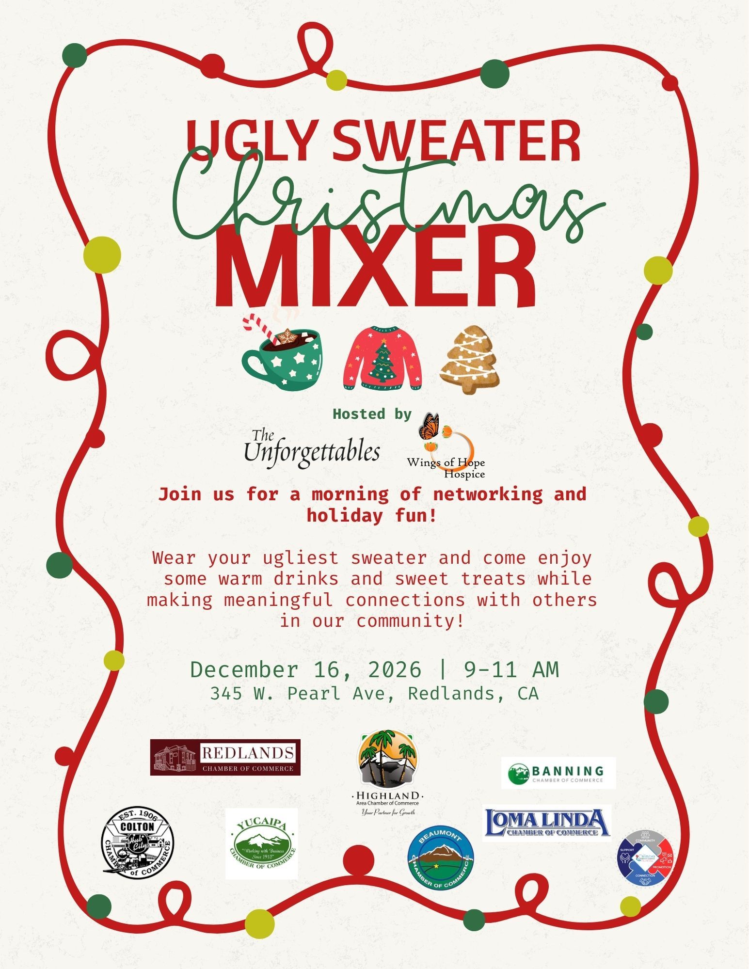 Ugly Christmas Sweater Mixer