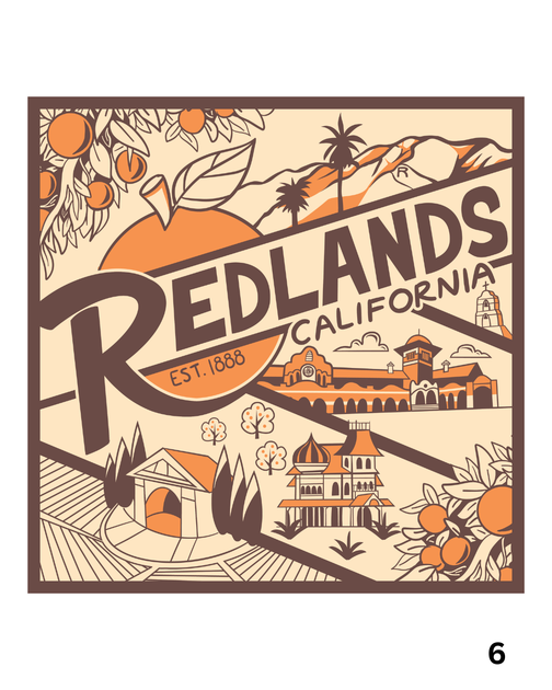 Redlands T-Shirt Design