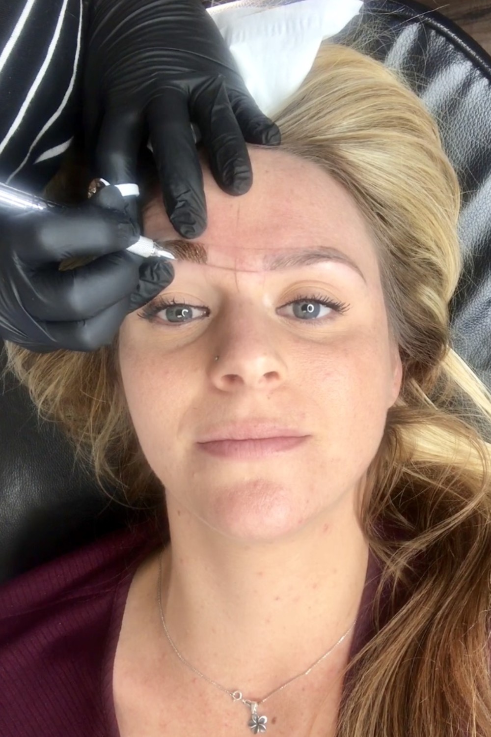 Getting Eyebrows Done