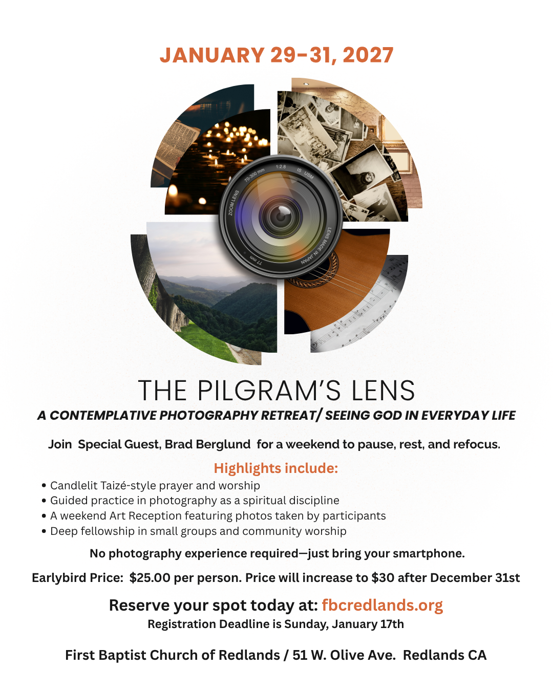 The Pilgrim's Lens: Contemplative Photography Retreat