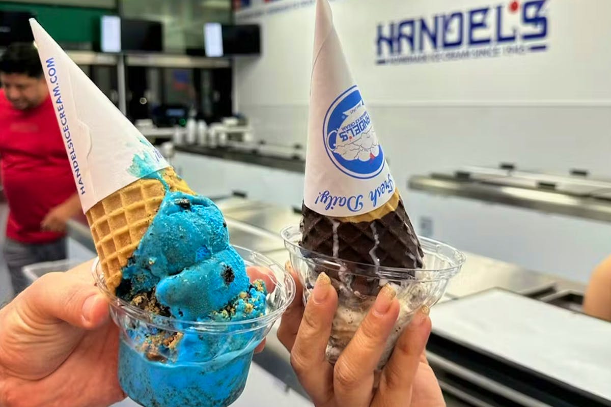 upside down ice cream cones