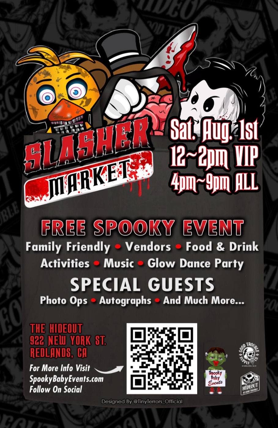 Slasher Vendor Market + Actor Meet & Greet